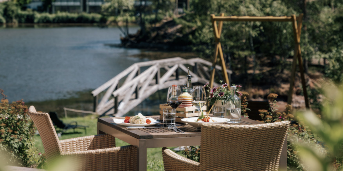 Cucina sul lago