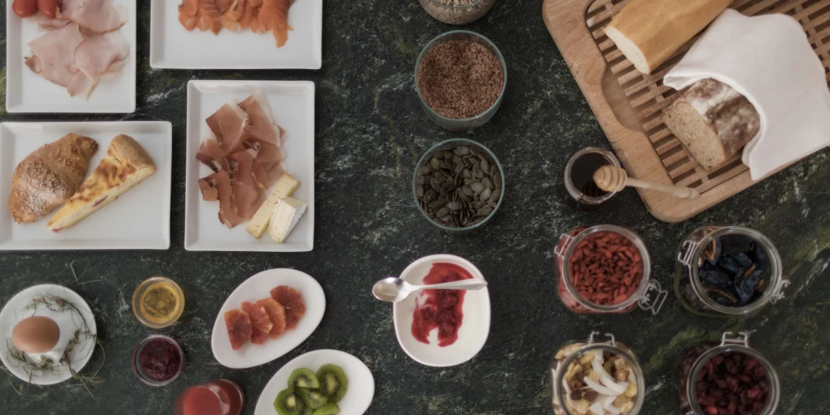 Frühstück am Anreisetag im Weihrerhof